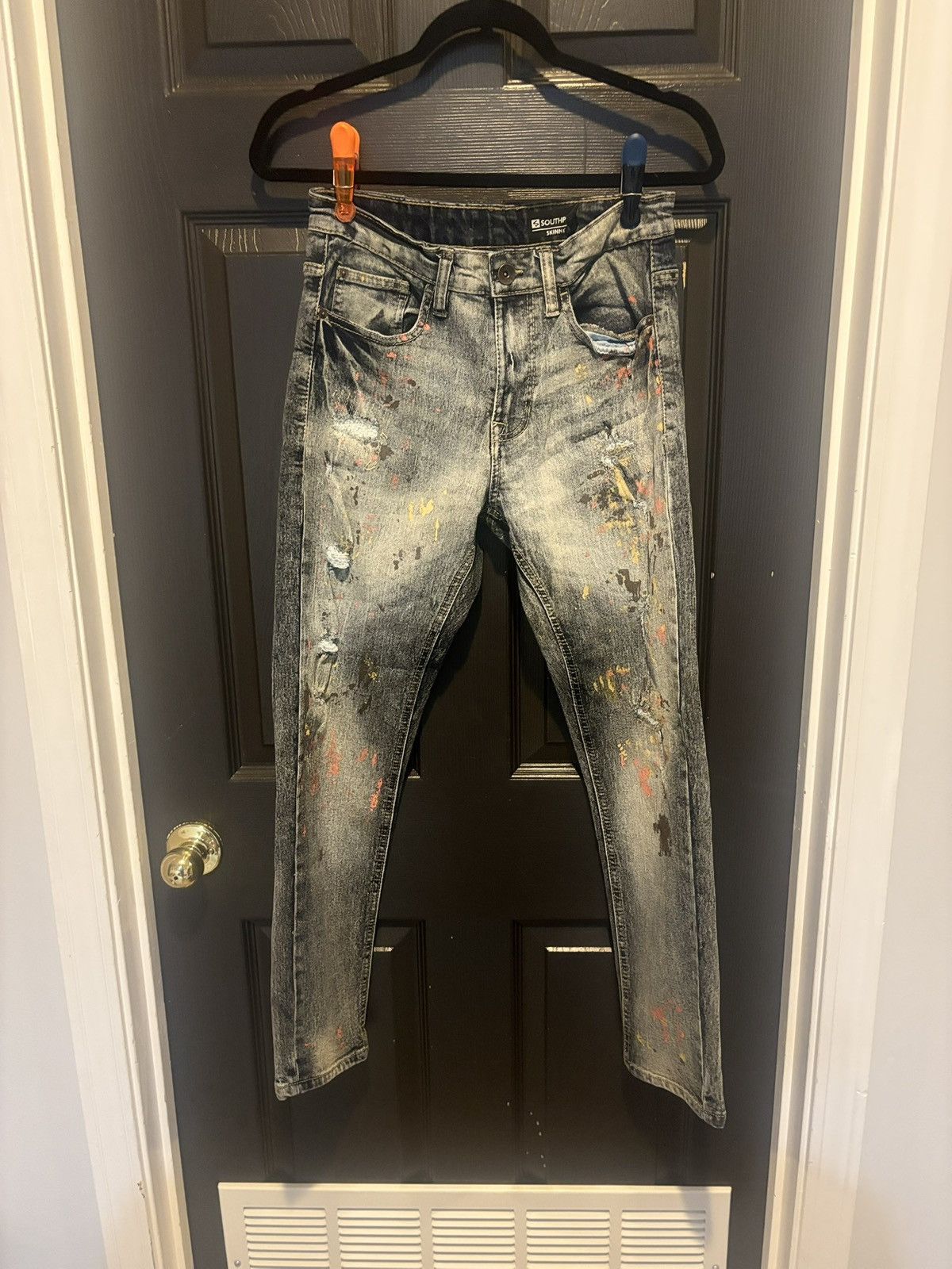 Southpole South Pole paint splatter denim Size US 28 / EU 44 - 1 Thumbnail
