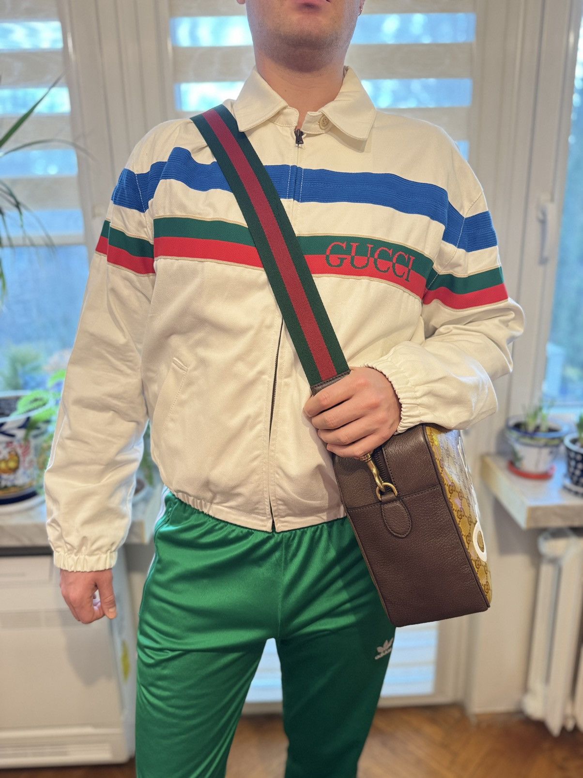 Gucci GUCCI X ADIDAS MEDIUM SHOULDER BAG Size ONE SIZE - 7 Thumbnail