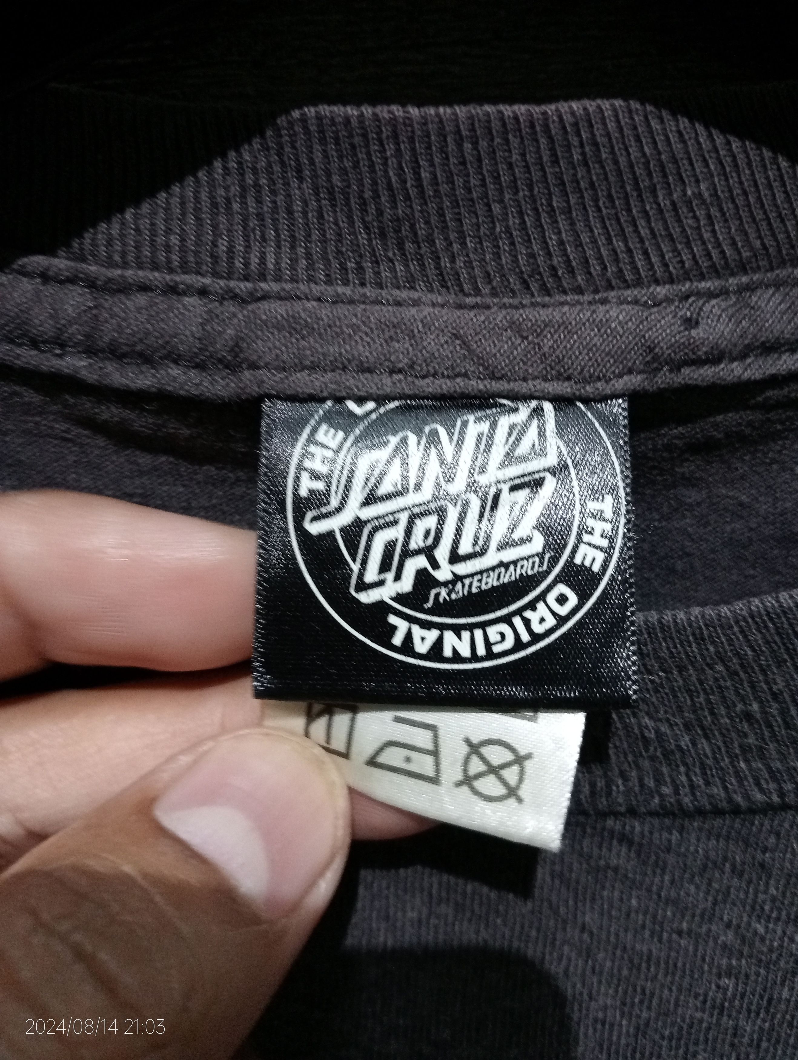 Santa Cruz Skateboards Vintage Santa Cruz Skateboards Jason Jessee Dolar Tee Size US M / EU 48-50 / 2 - 7 Thumbnail