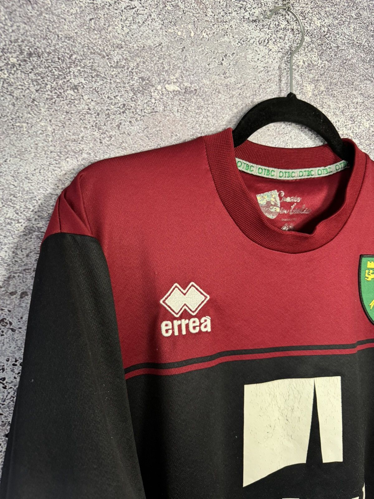 Errea × Vintage Vintage Norwich City 2014/15 Errea Jersey blokcore Size US XL / EU 56 / 4 - 6 Thumbnail
