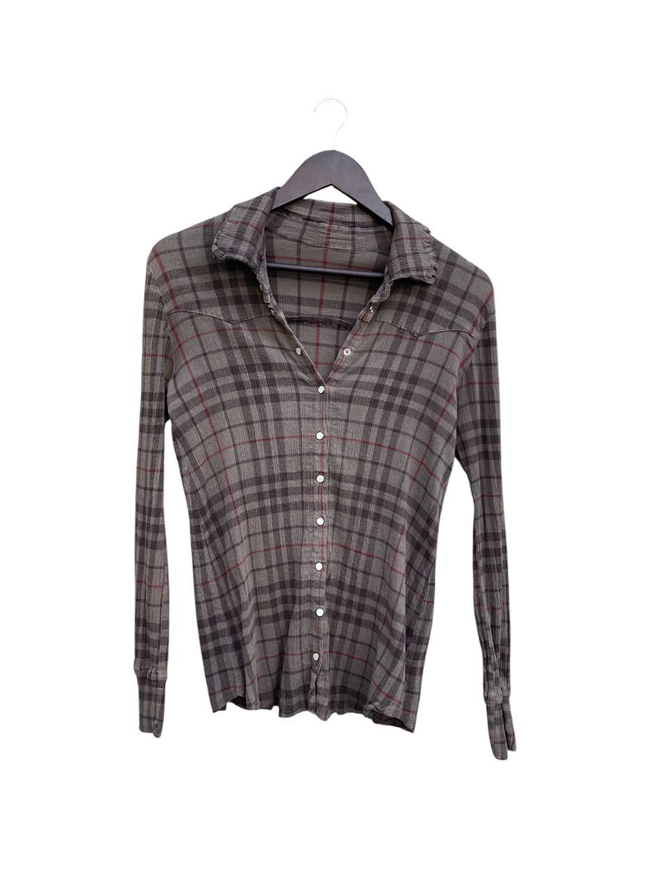 Tsumori Chisato Tsumori Chisato Pearl Snap Button Shirt Longsleeve Size M / US 6-8 / IT 42-44 - 1 Thumbnail