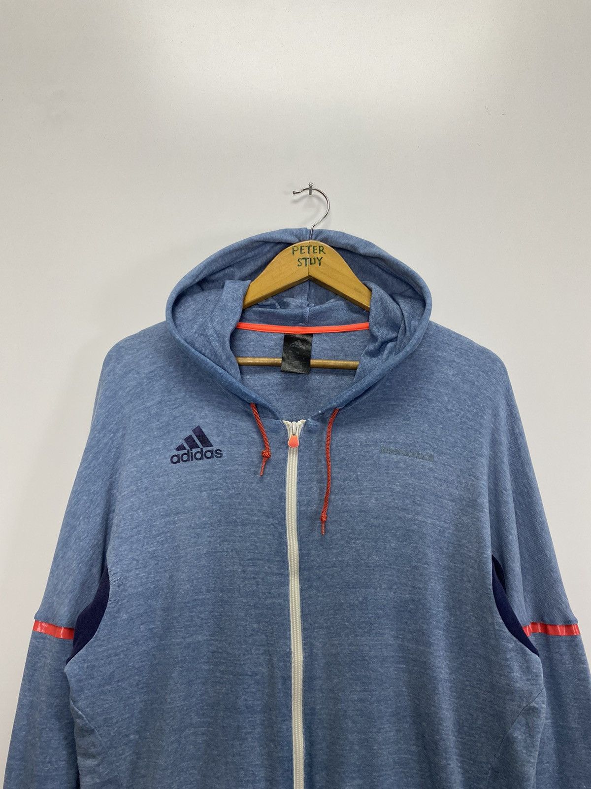 Adidas × Vintage Adidas hoodies Size US M / EU 48-50 / 2 - 6 Thumbnail