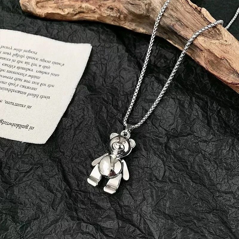 Vintage Winnie the Pooh Bear Pendant Necklace Size ONE SIZE - 7 Thumbnail