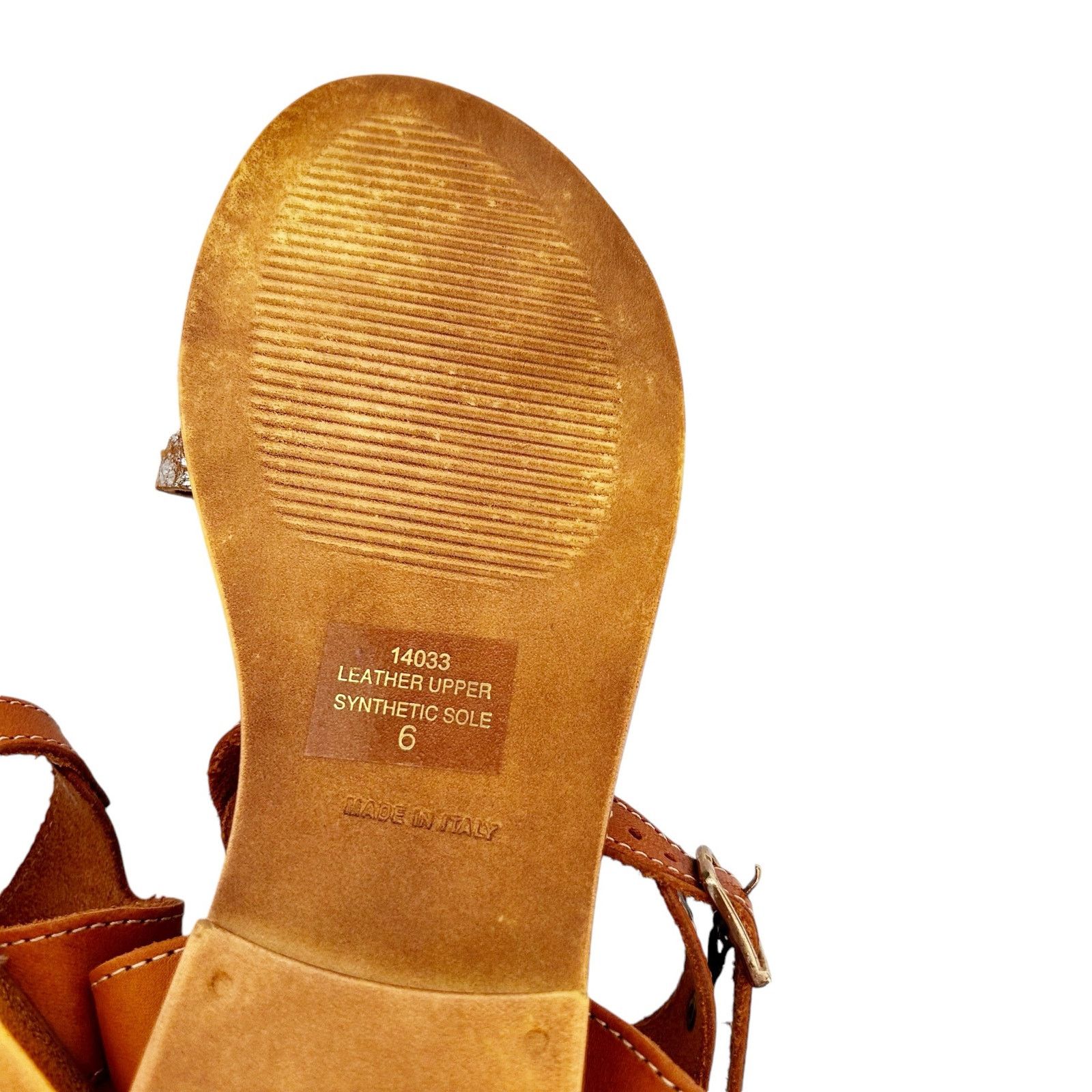 Other Niccolo Vacari Silver Leather Sandals Sz 6 Size US 6 / IT 36 - 6 Thumbnail