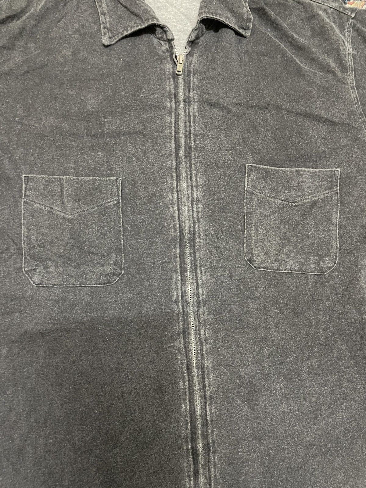 Yohji Yamamoto Vintage Yohji Yamamoto Zipper Shirt Size US L / EU 52-54 / 3 - 8 Thumbnail