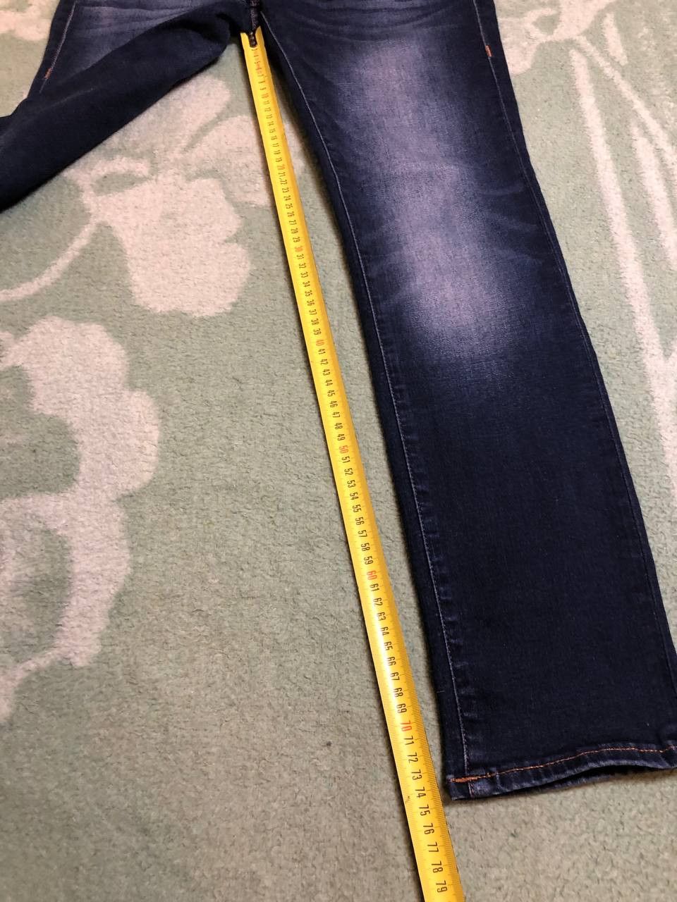 True Religion True Religion Rocco Relaxed Skinny Jeans Dark Wash Mens Size US 30 / EU 46 - 12 Thumbnail
