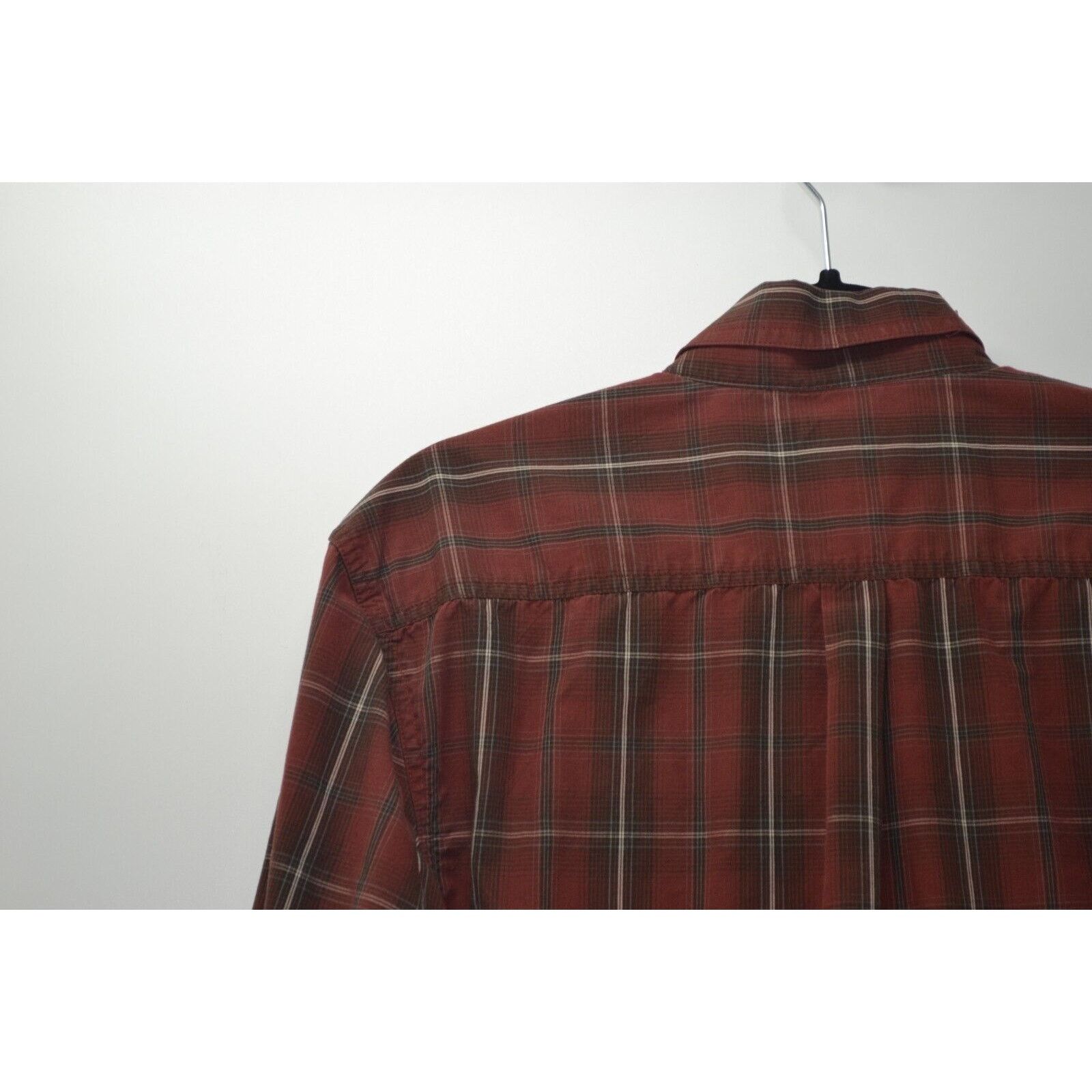 Other Austin Clothing Co. Burgundy Plaid Long Sleeve Collared Sz M Size US M / EU 48-50 / 2 - 12 Thumbnail