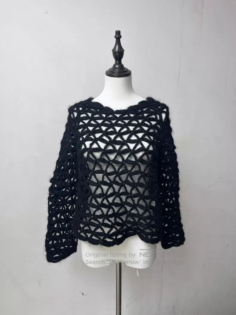 Comme des Garcons Comme Des Garcons Chunky knit sweater top Size S / US 4 / IT 40 - 1 Thumbnail
