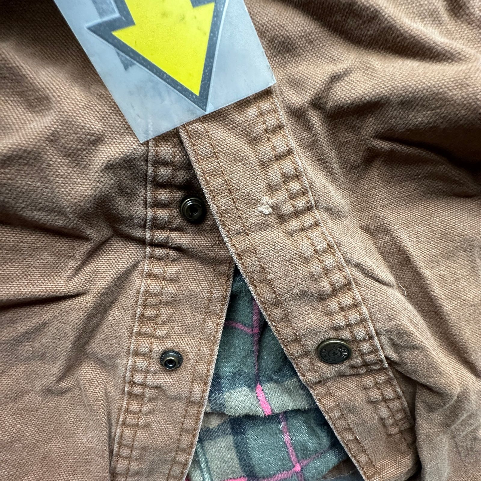 Other Lakin McKey Trading Co Key Duck Canvas Shirt Shacket Brown Size US L / EU 52-54 / 3 - 9 Thumbnail