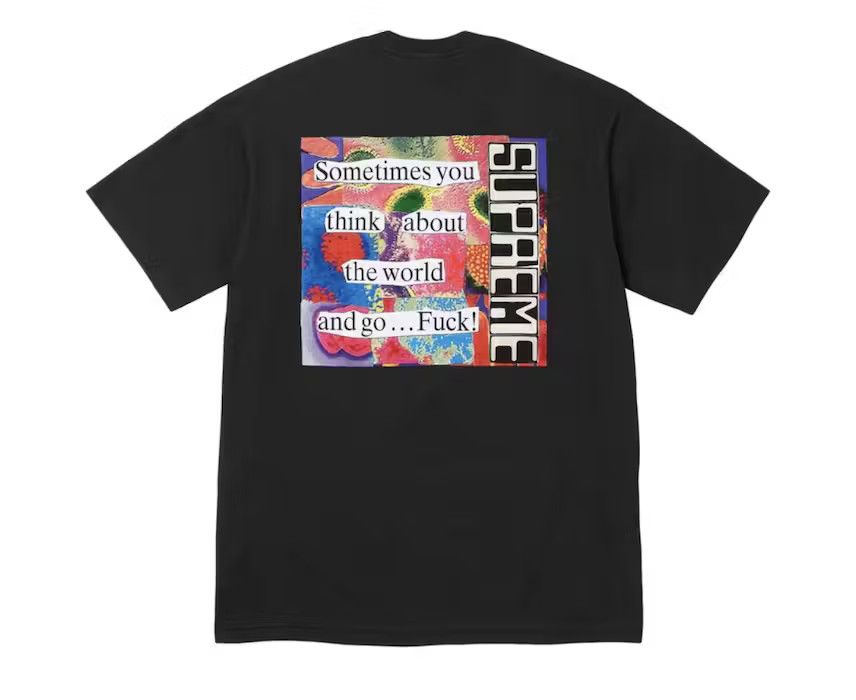 Supreme Supreme Static Tee Black XXL | Grailed