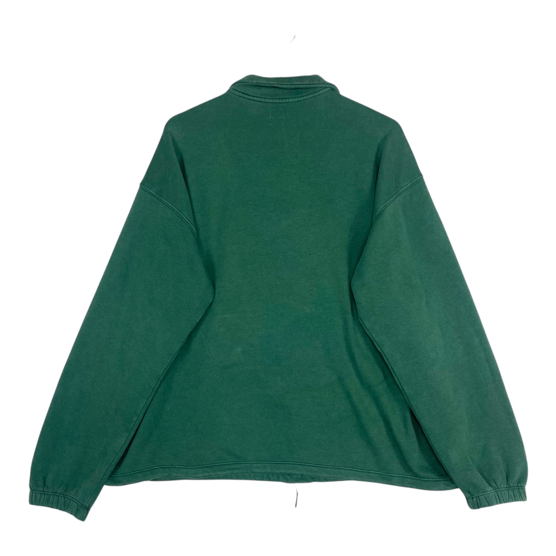 Levi's Vintage Clothing 💥 LEVIS HALFZIP PULLOVER GREEN SWEATSHIRT Size US L / EU 52-54 / 3 - 6 Thumbnail