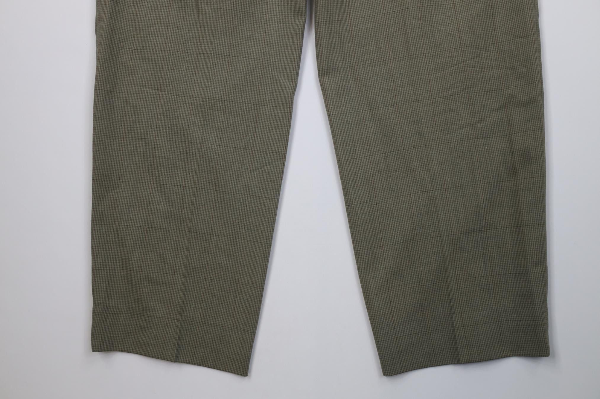 Christian Dior Monsieur Vintage 70s Christian Dior Houndstooth Wide Leg Pants USA Size US 36 / EU 52 - 15 Thumbnail