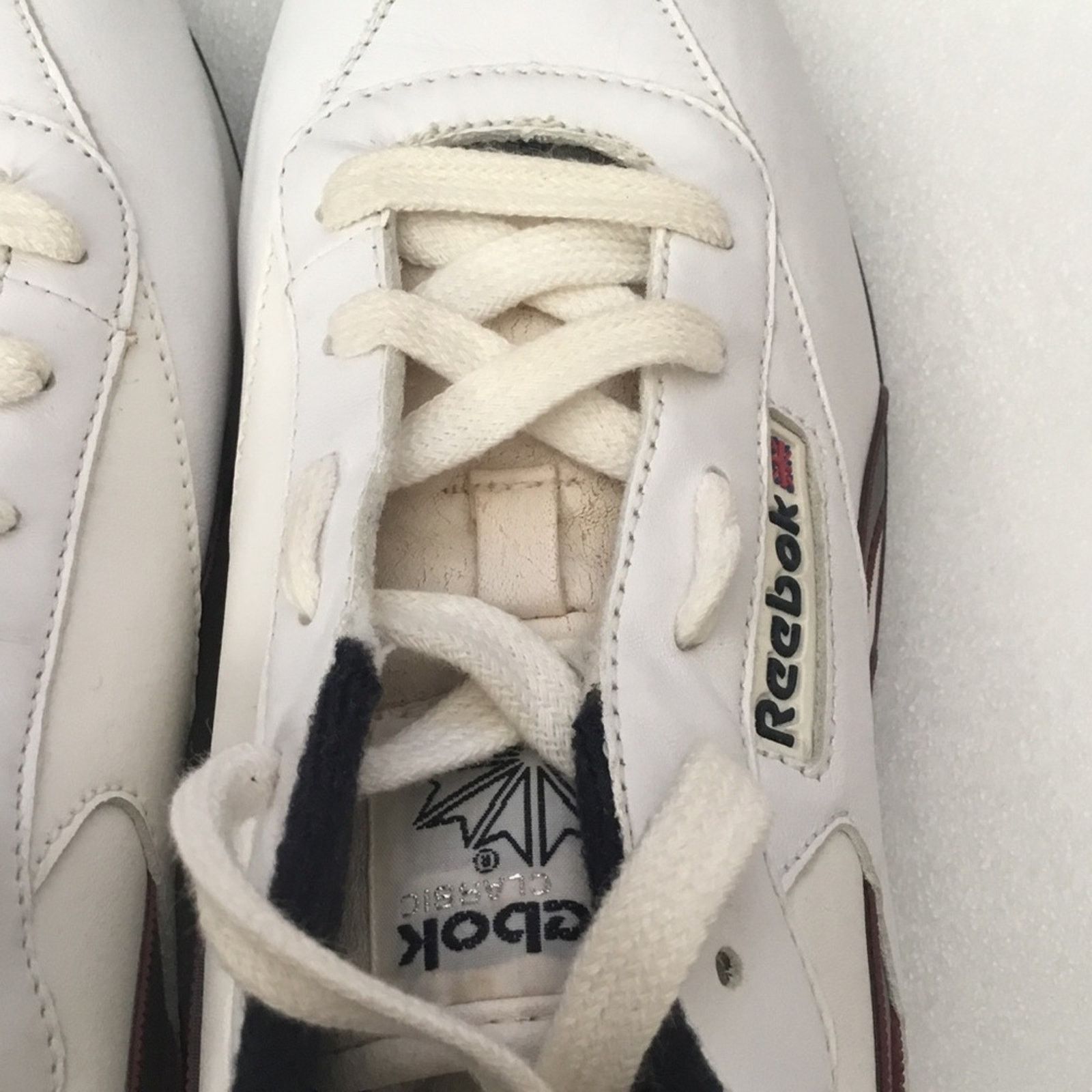 Reebok Reebok Classic White Leather Sneakers Size US 6 / IT 36 - 9 Thumbnail