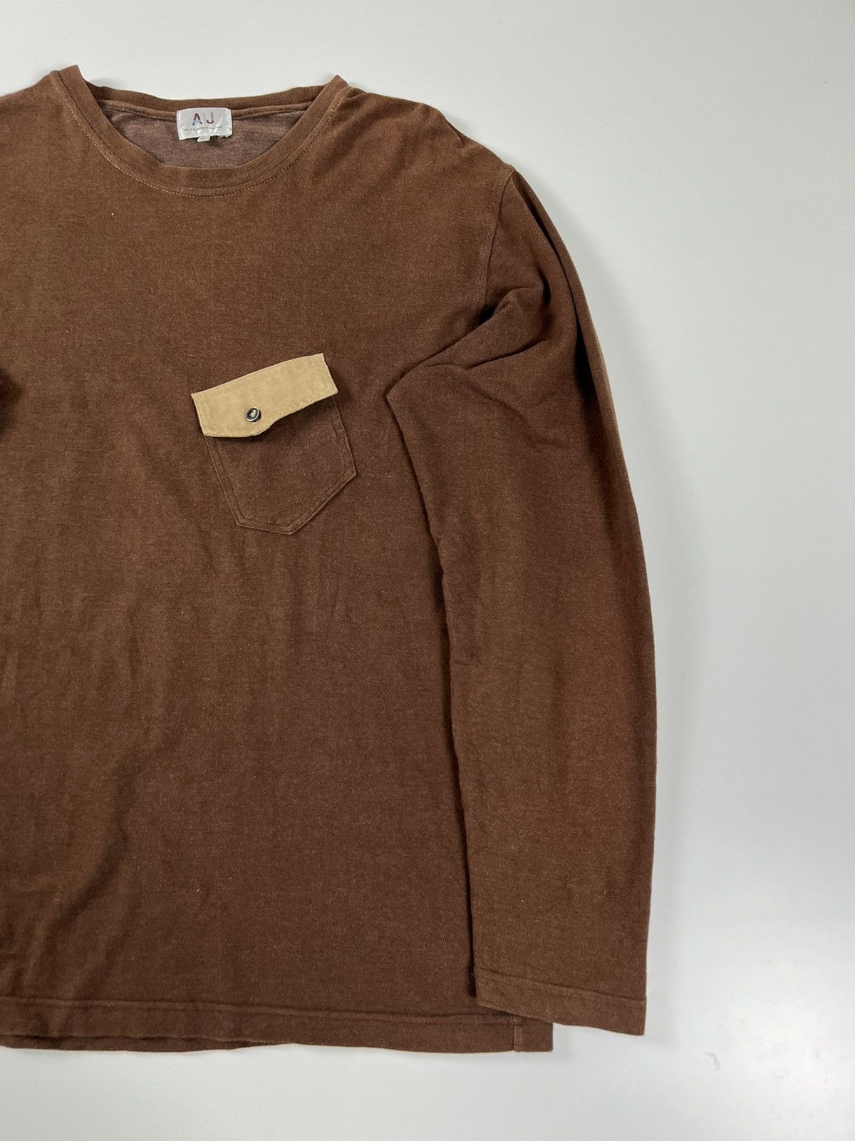 Alexander Julian Alexender Julian Pocket Tee Long Sleeve Tshirt Size US L / EU 52-54 / 3 - 3 Thumbnail