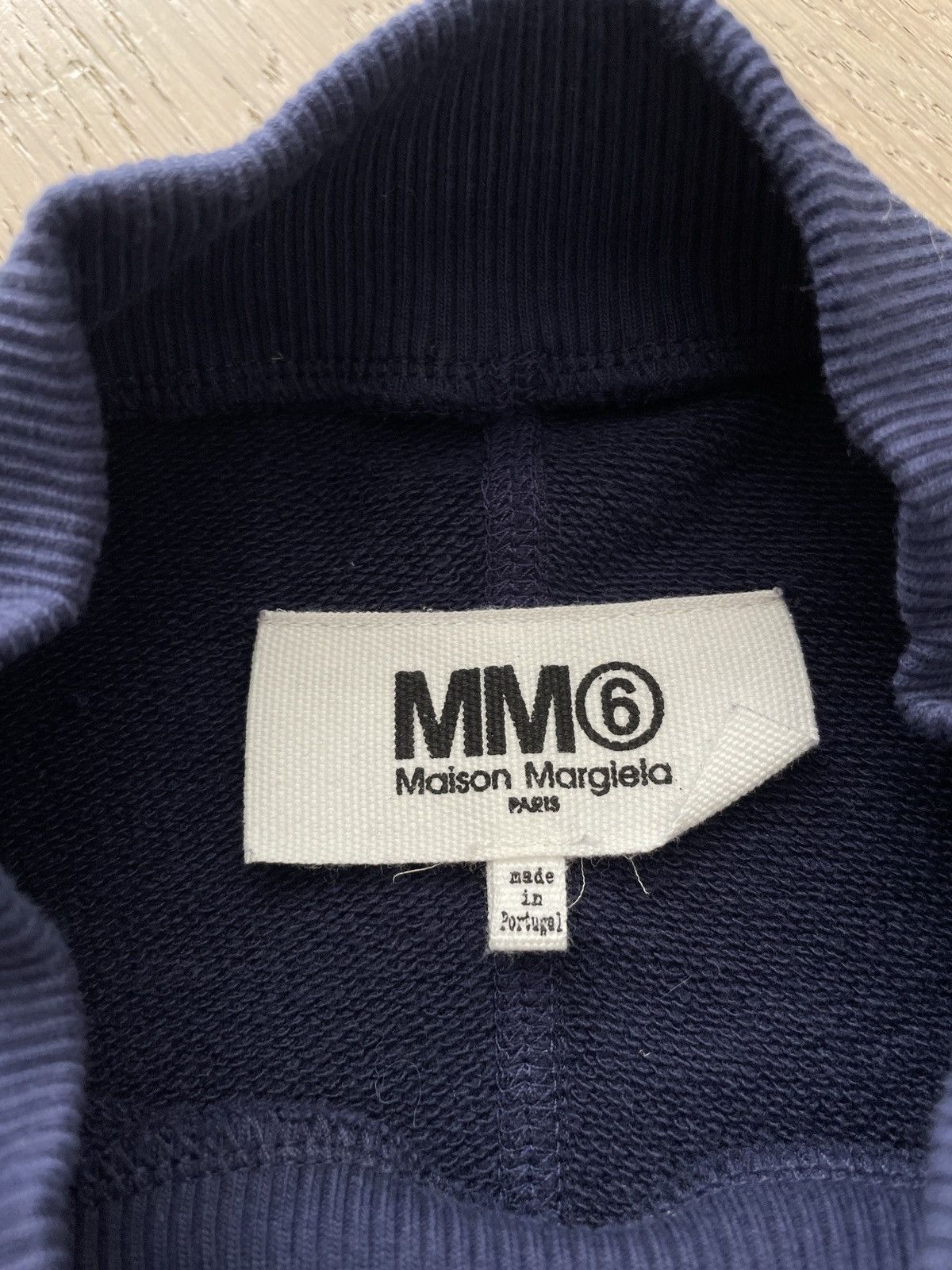 Maison Margiela Maison Margiela MM6 Mock Neck Sweater Size US L / EU 52-54 / 3 - 3 Thumbnail