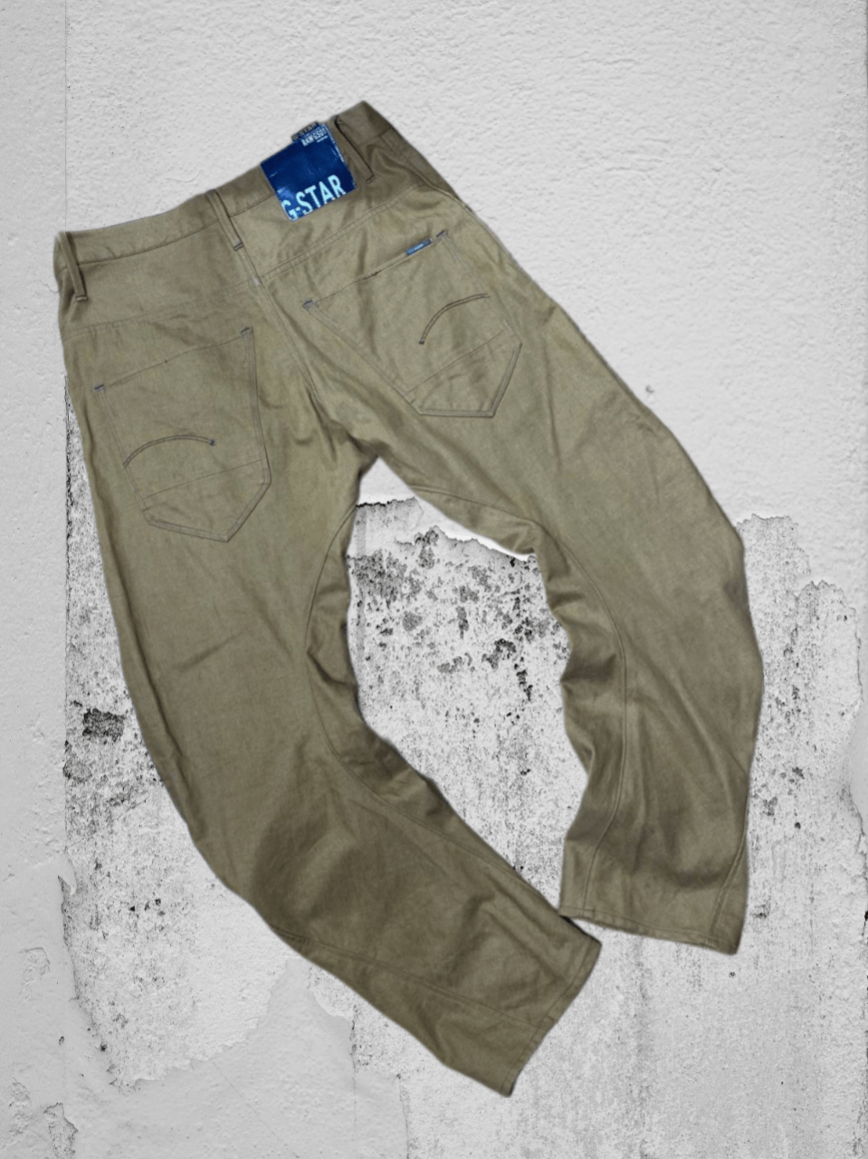 G-Star × Vintage Vintage G-Star Raw Doubleknee Elwood Jeans Y2K Size US 32 / EU 48 - 1 Thumbnail