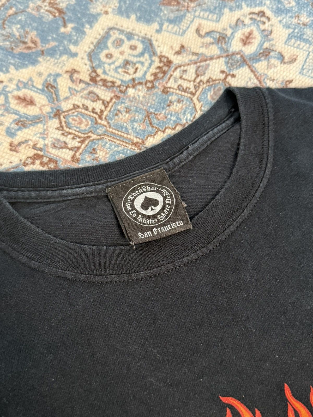 Thrasher Vintage Thrasher Logo T-shirt Size US L / EU 52-54 / 3 - 3 Thumbnail