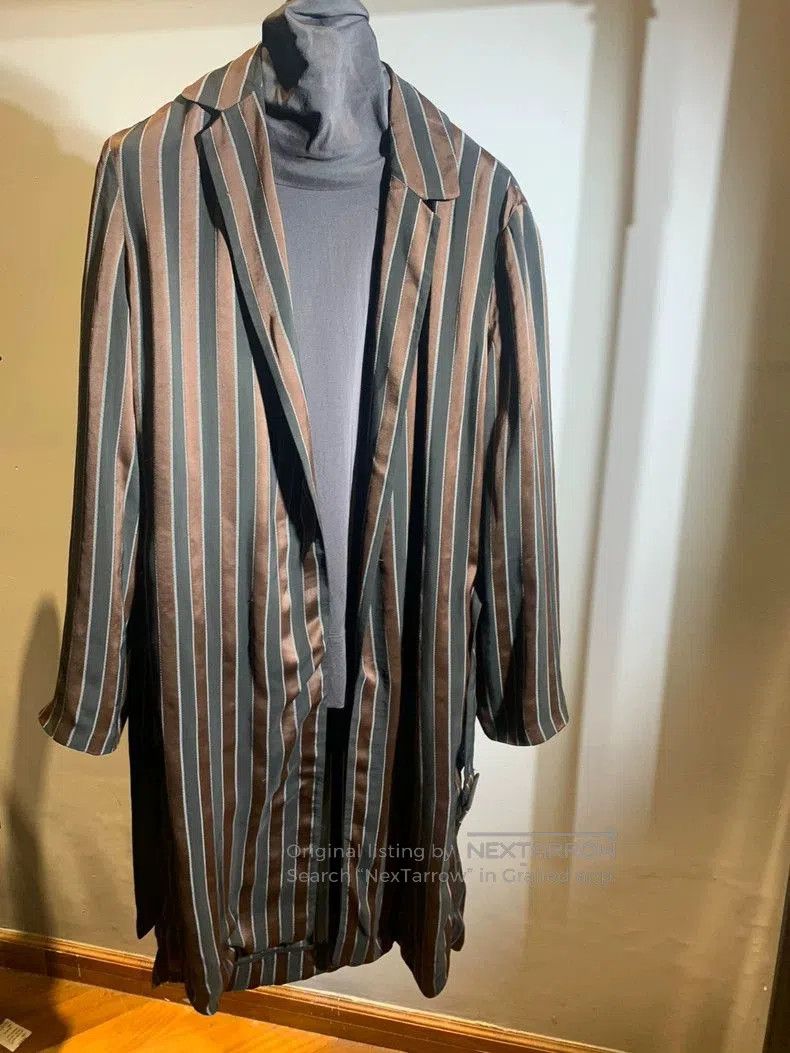 The Row The Row Striped Trench Coat. Size US XS / EU 42 / 0 - 1 Thumbnail