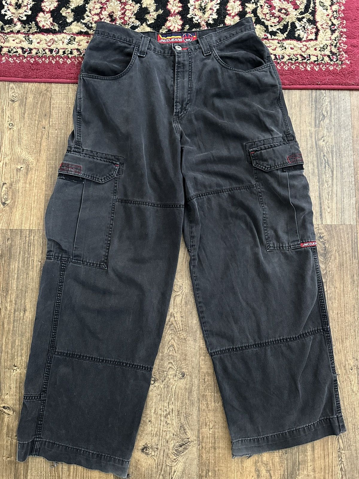JNCO Vintage Jncos with dragon graphic Size US 34 / EU 50 - 4 Thumbnail