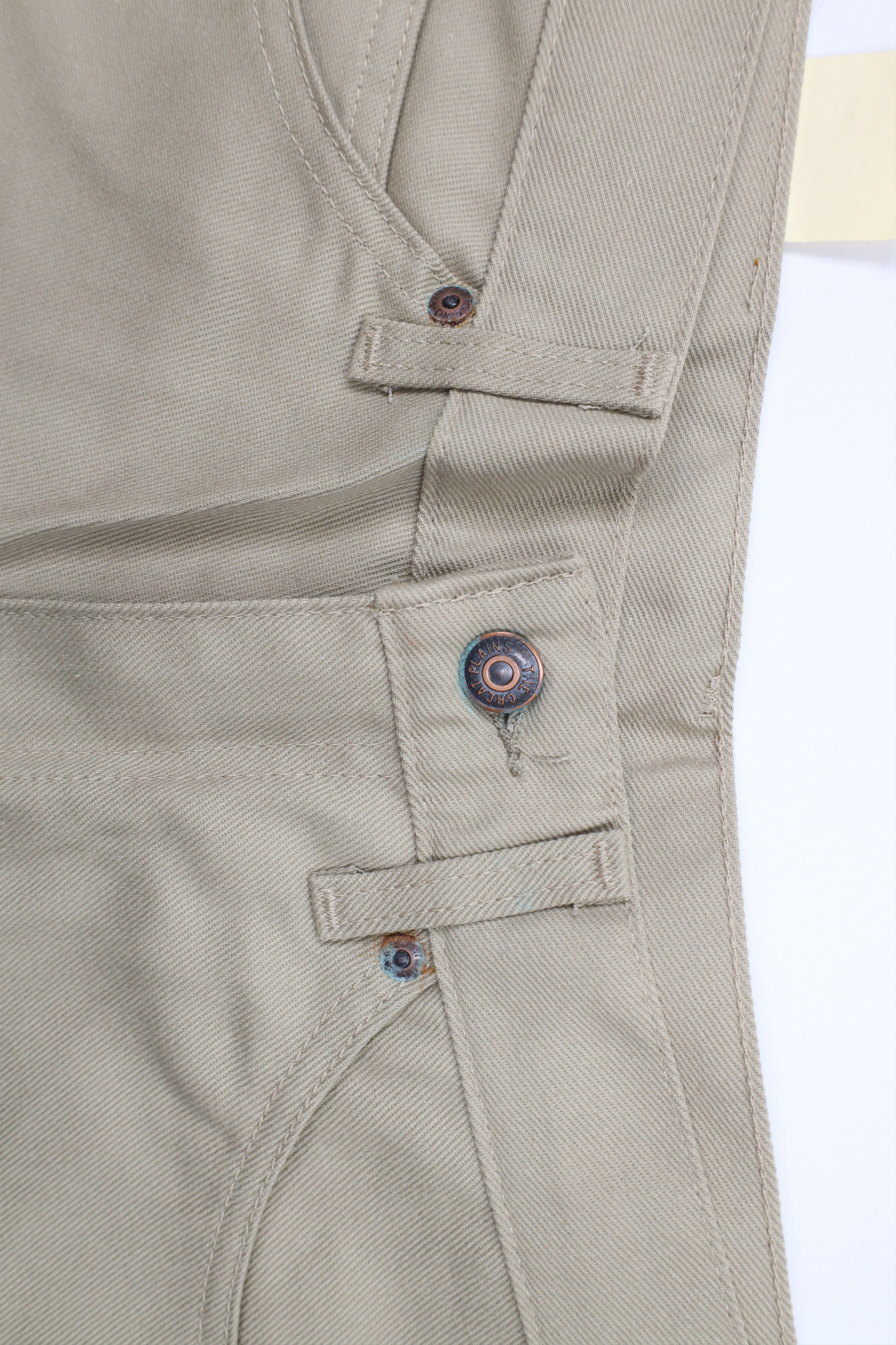 Vintage Deadstock Vintage 70s Streetwear Leg Flared Jeans USA Size US 31 - 7 Thumbnail