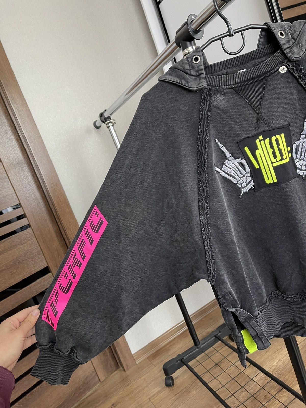 Diesel Diesel F Carol Linefreeze Sample Sweatshirt Hoodie Women’s Size S / US 4 / IT 40 - 11 Thumbnail