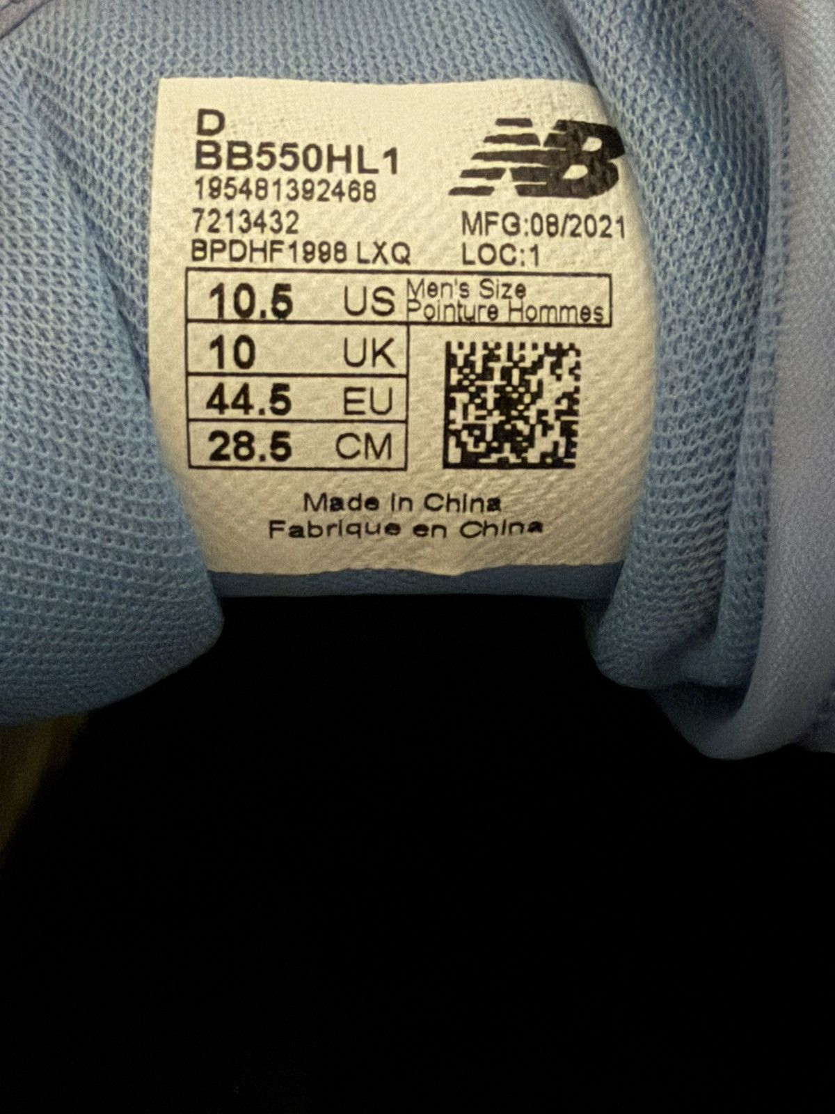New Balance New Balance 550 Size US 10.5 / EU 43-44 - 5 Thumbnail