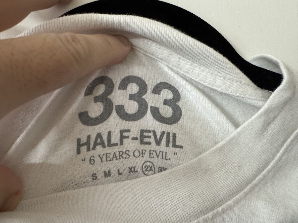 Half Evil White Half Evil 333 Sports Graphic T-Shirt. Size US XXL / EU 58 / 5 - 3 Thumbnail