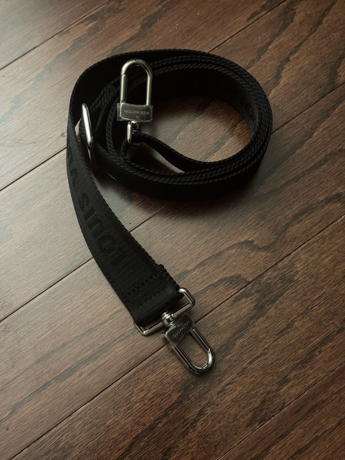 Louis Vuitton Louis Vuitton Bandouliere Black And Silver Strap New Size ONE SIZE - 1 Thumbnail