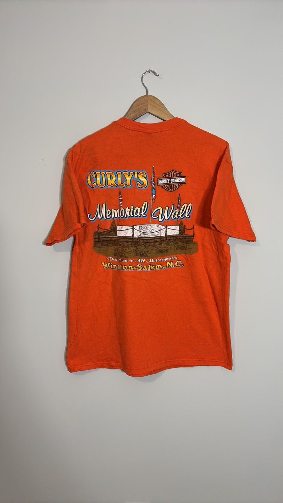 Harley Davidson × Vintage Vintage Harley Davidson Shirt Size US L / EU 52-54 / 3 - 1 Thumbnail