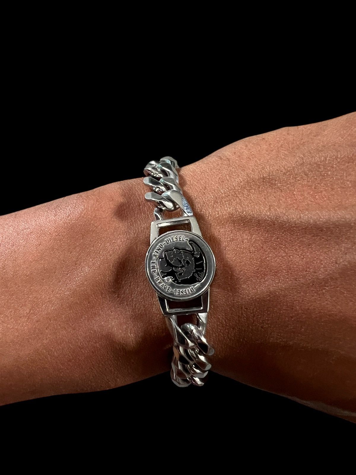 Diesel 2000s Diesel Steel Magnetic Bracelet Size ONE SIZE - 10 Thumbnail