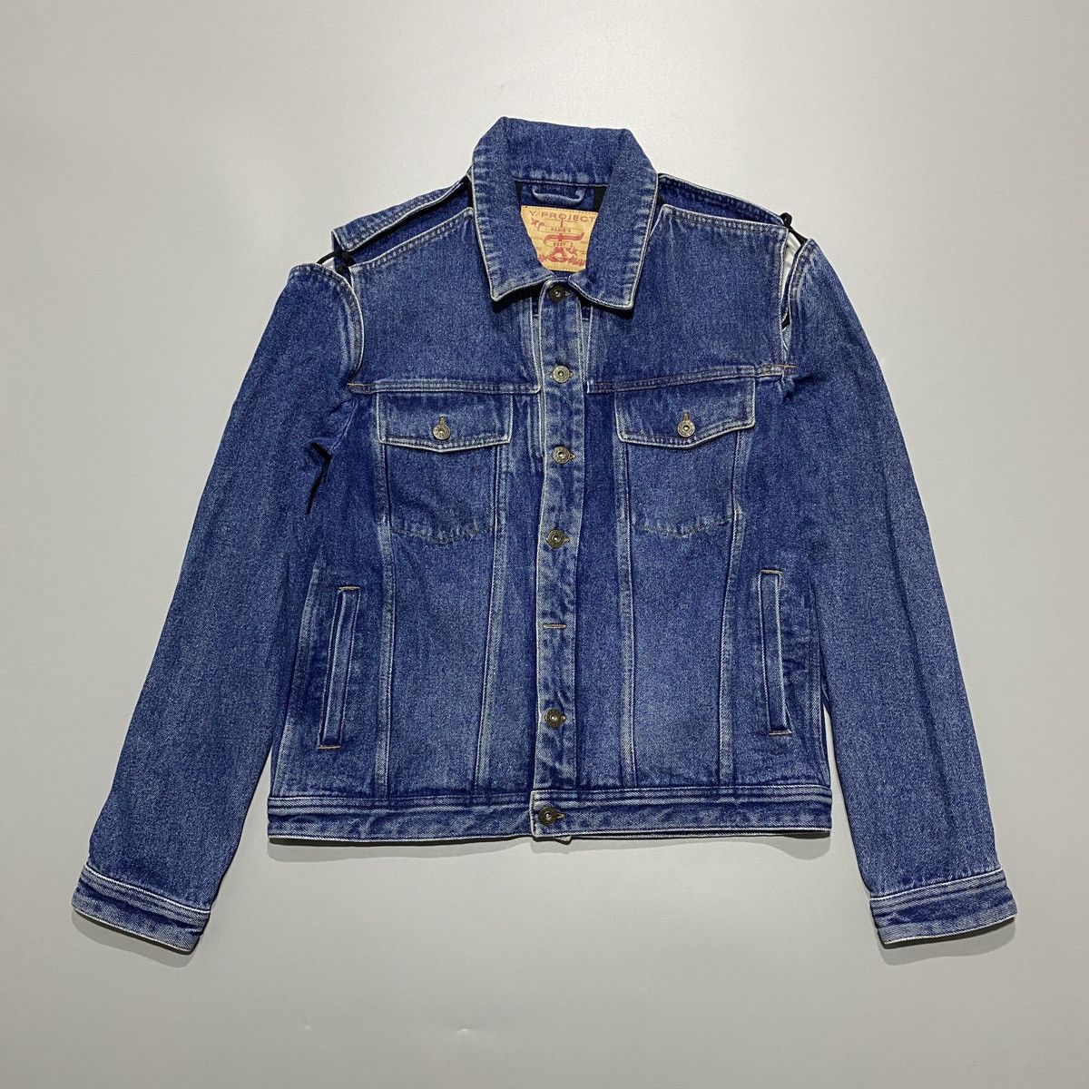 Y/Project Denim Classic Peep Show Jacket Size US S / EU 44-46 / 1 - 2 Thumbnail