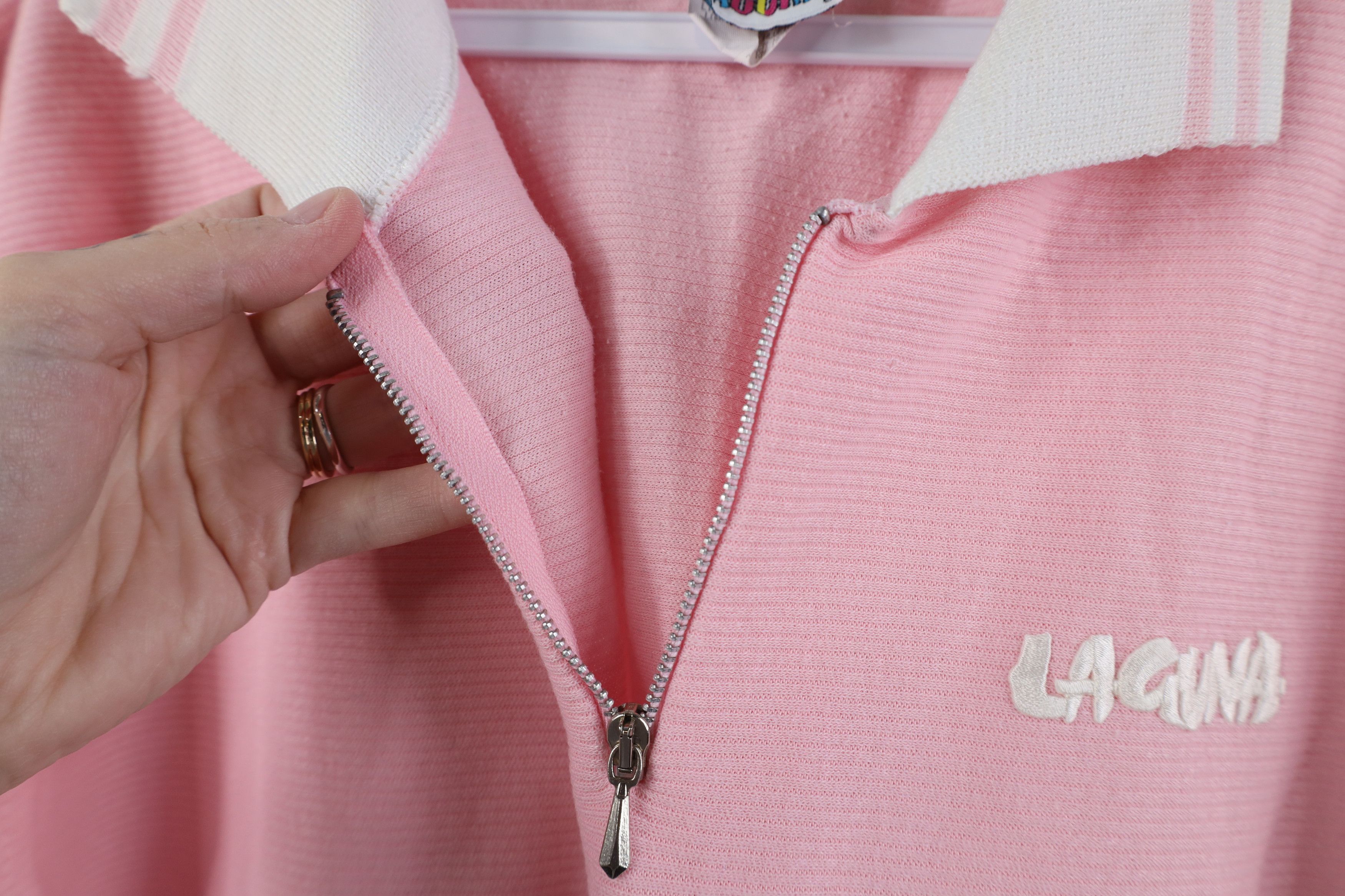 Vintage Vintage 80s 90s Streetwear Surfing Half Zip Polo USA Size M / US 6-8 / IT 42-44 - 6 Thumbnail