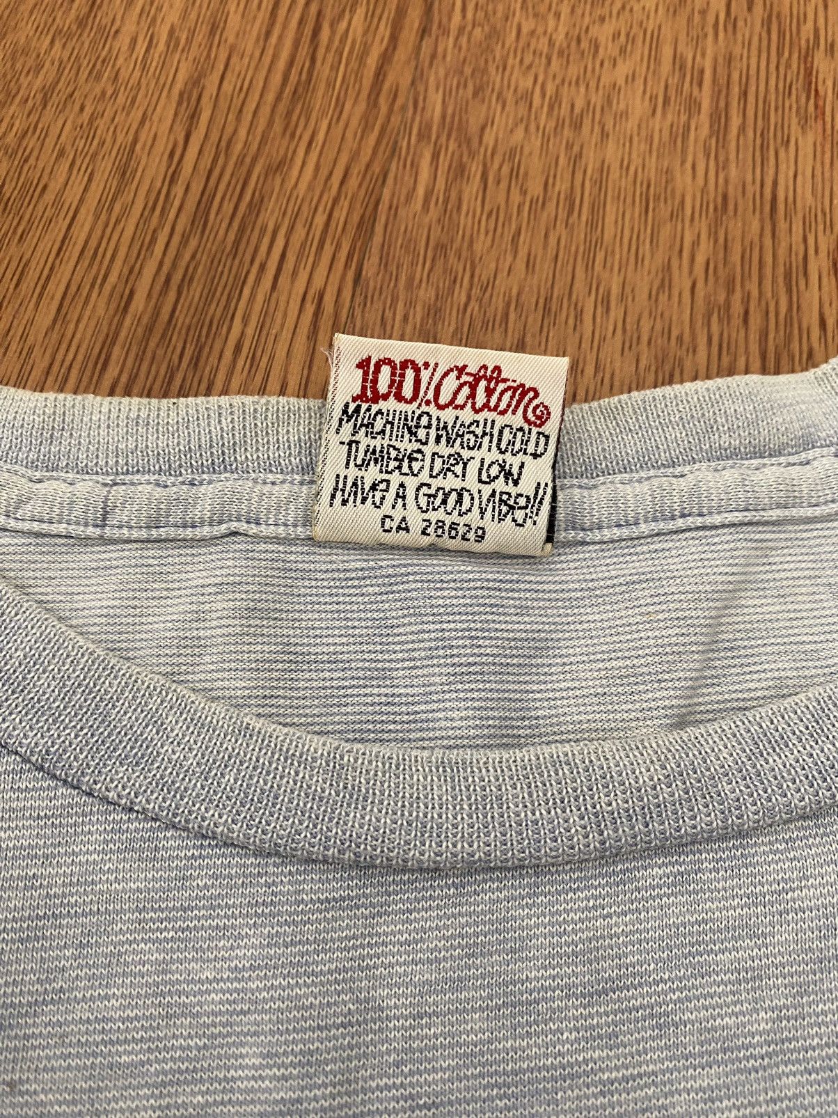Stussy × Vintage Vintage Stussy pocket tee Size US L / EU 52-54 / 3 - 4 Thumbnail