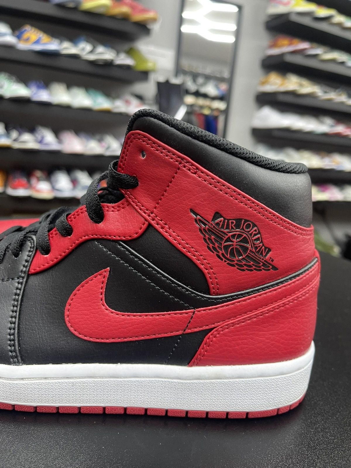 Jordan Brand Size 10 - Jordan 1 Mid Banned “2020” Size US 10 / EU 43 - 5 Thumbnail