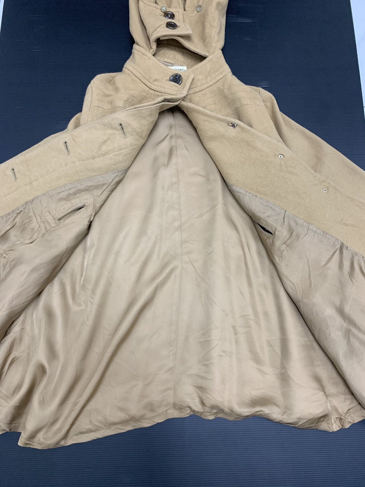Tsumori Chisato JapaneseBrand Tsumori chisato Wool Wide Open Jacket hoodie Size L / US 10 / IT 46 - 4 Thumbnail