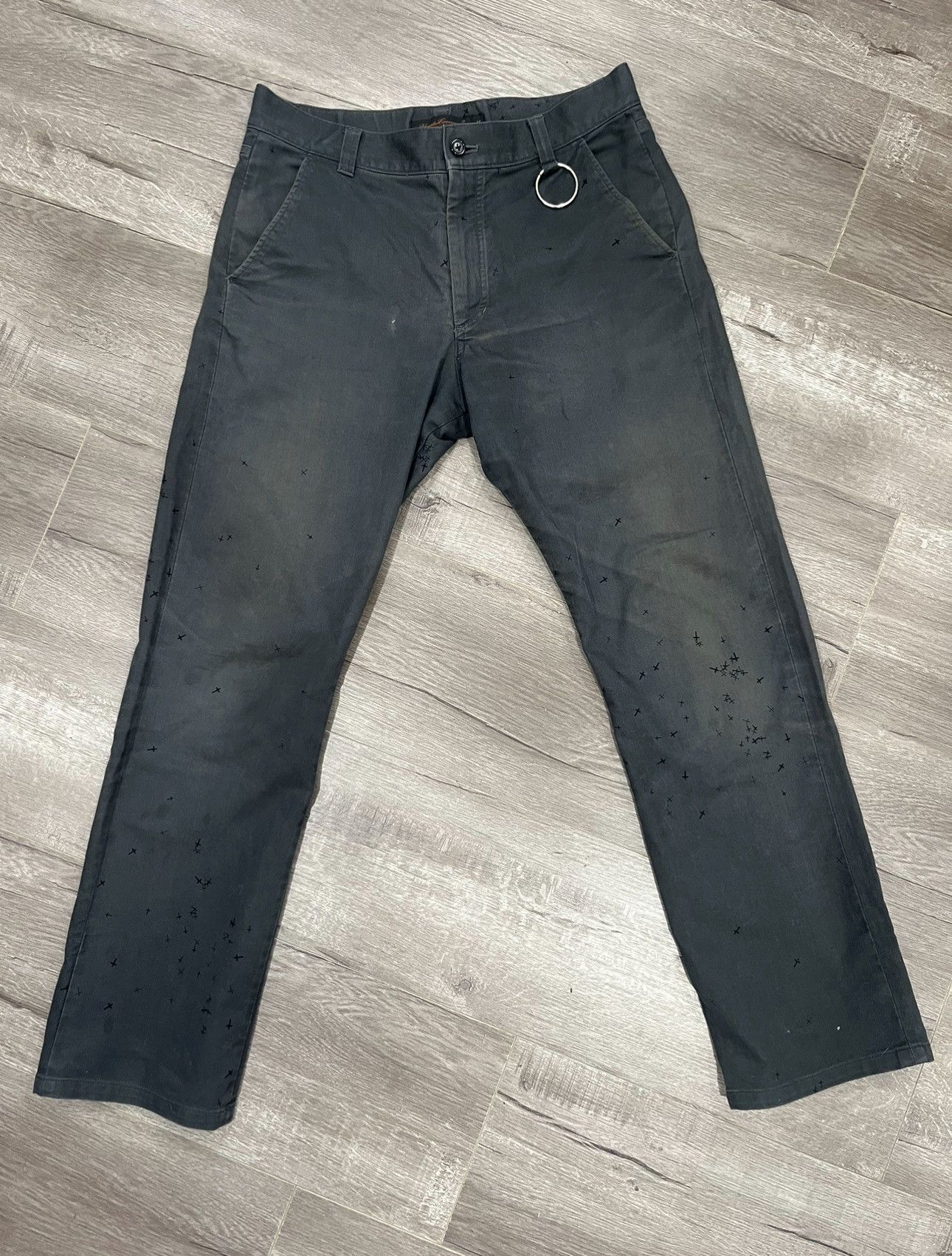 Undercover AW02 Witches Cell Division Cross Pattern Pants Size US 32 / EU 48 - 5 Thumbnail
