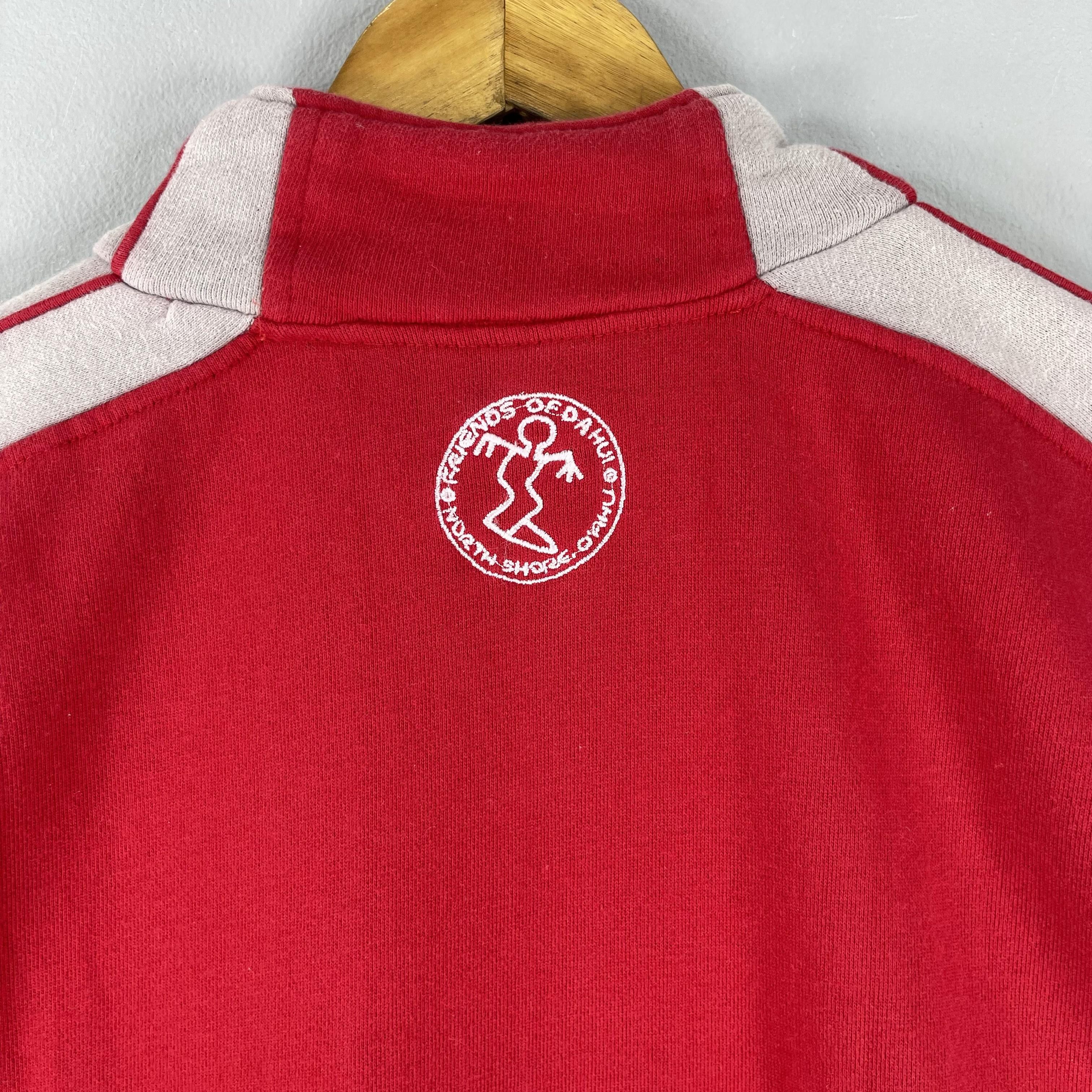 Vintage Vintage 90's DA HUI Surf Small Logo Zipper Sweatshirt Size US M / EU 48-50 / 2 - 8 Thumbnail