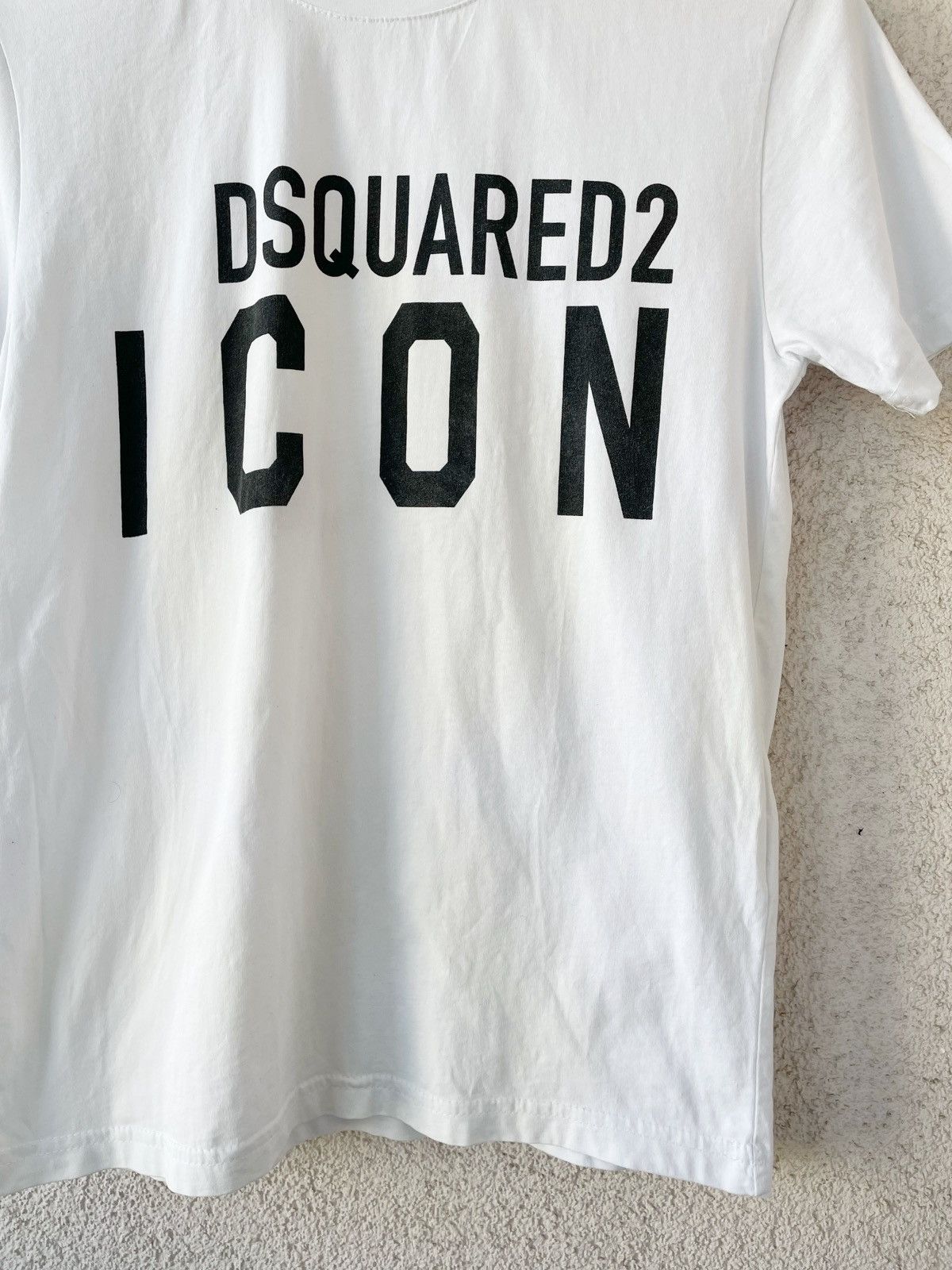 Dsquared2 Dsquared2 ICON Men T-Shirt Big Logo Size S Made In Italy Size US S / EU 44-46 / 1 - 4 Thumbnail