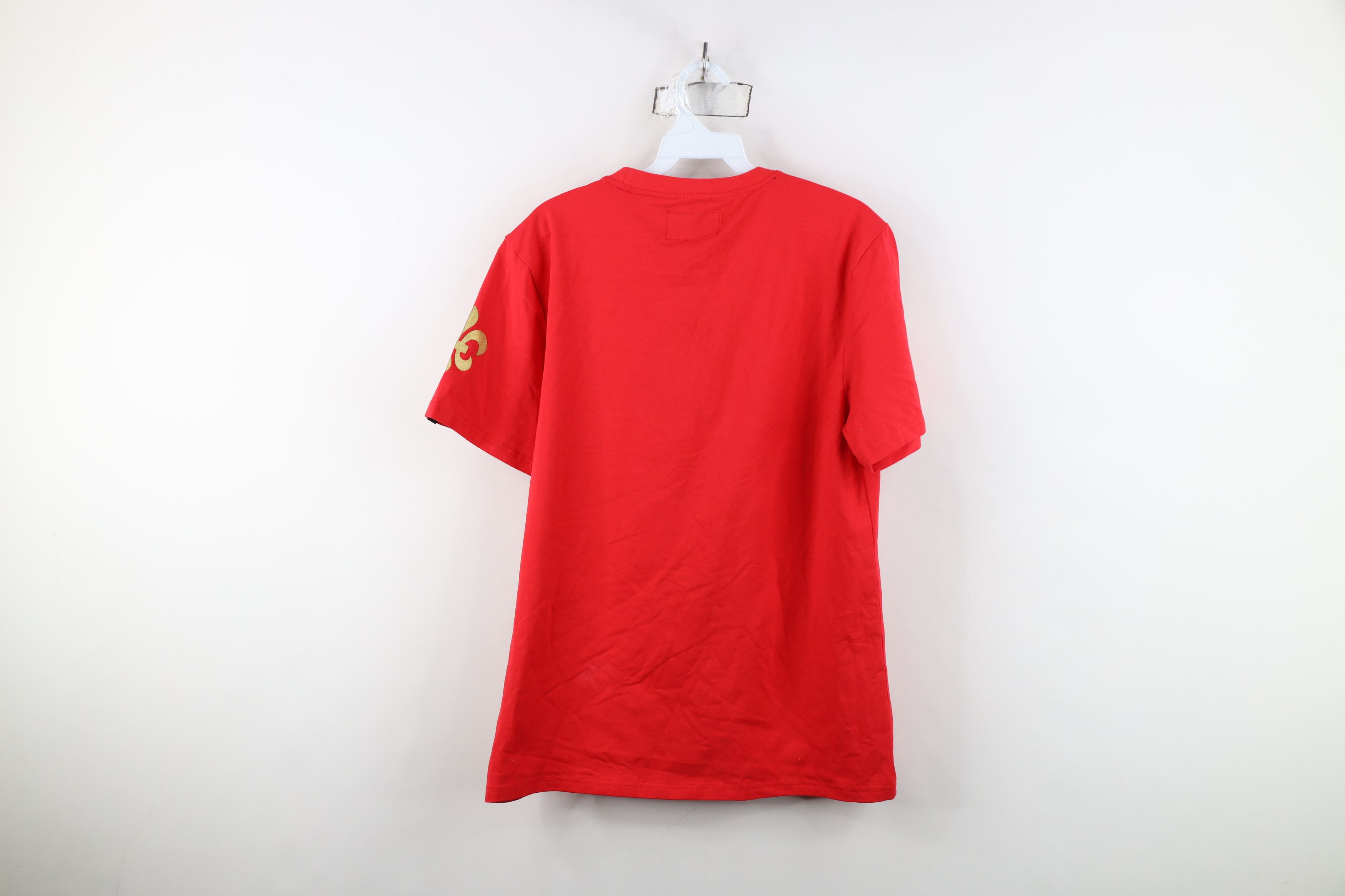 Vintage Deadstock Y2K Streetwear de Lis UFC MMA Fighting T-Shirt Red Size US S / EU 44-46 / 1 - 14 Thumbnail