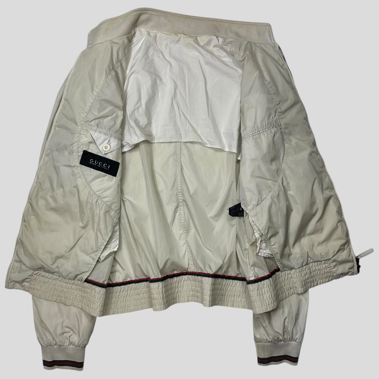 Gucci Gucci by Tom Ford 00’s Nylon Military Web Bomber Jacket M/L Size US M / EU 48-50 / 2 - 7 Thumbnail