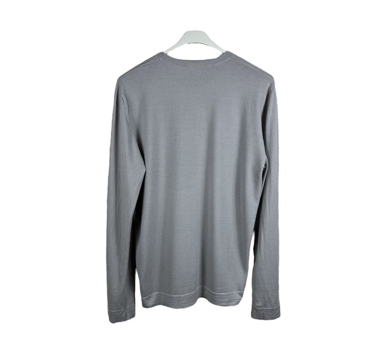 Ermenegildo Zegna Ermenegildo Zegna wool thin sweater avant garde old money Size US L / EU 52-54 / 3 - 2 Thumbnail