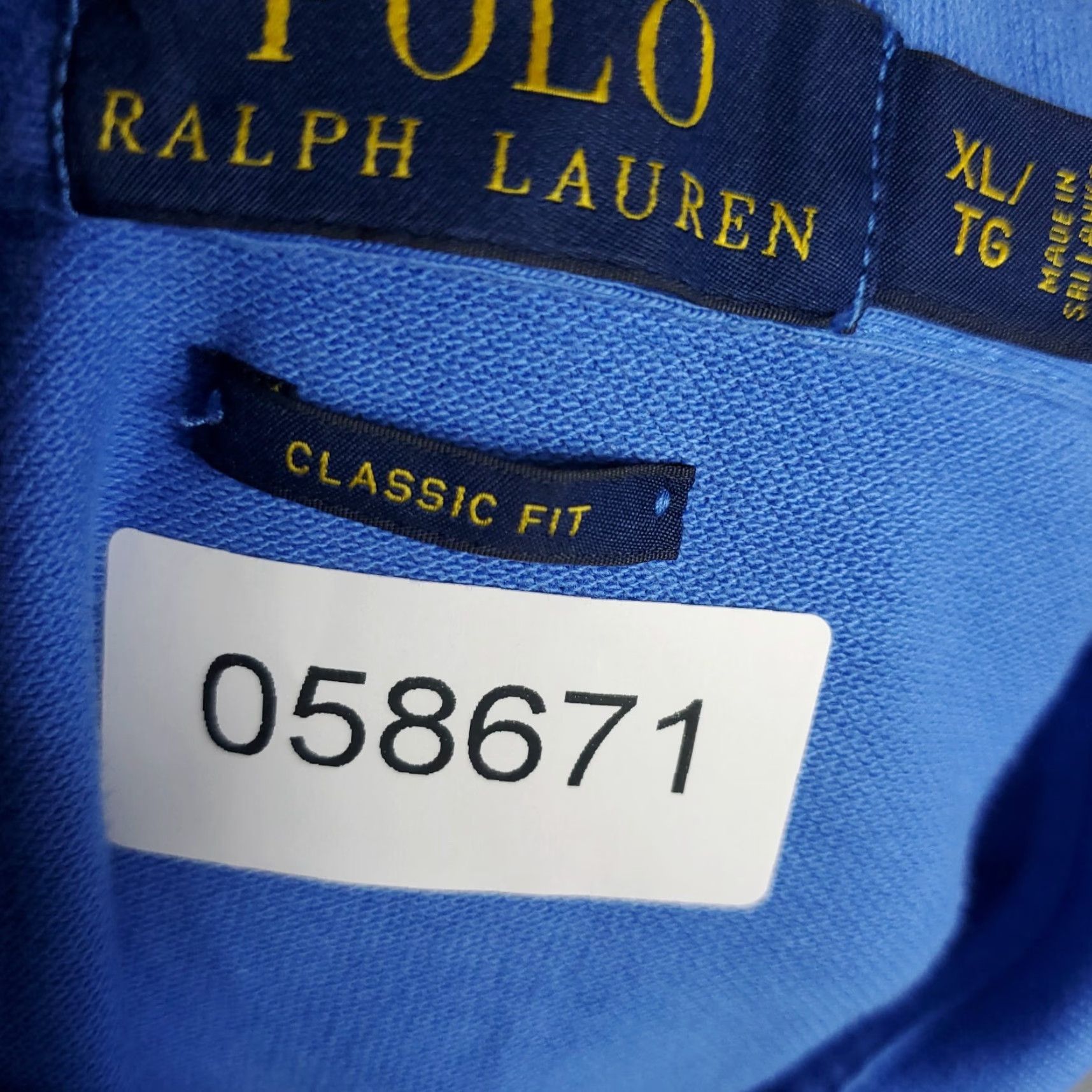 Ralph Lauren Ralph Lauren Polo Shirt XL Blue Casual Short Sleeve Mens Size US XL / EU 56 / 4 - 7 Thumbnail