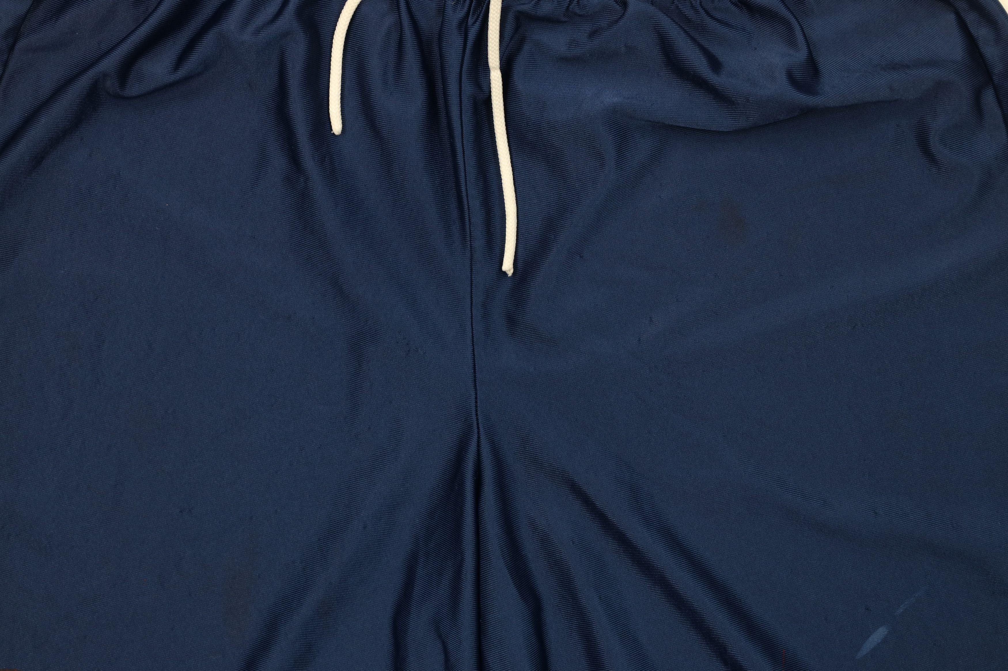 Nike Vintage 90s Nike Travis Scott Mini Swoosh Shorts Blue USA Size US 34 / EU 50 - 3 Thumbnail