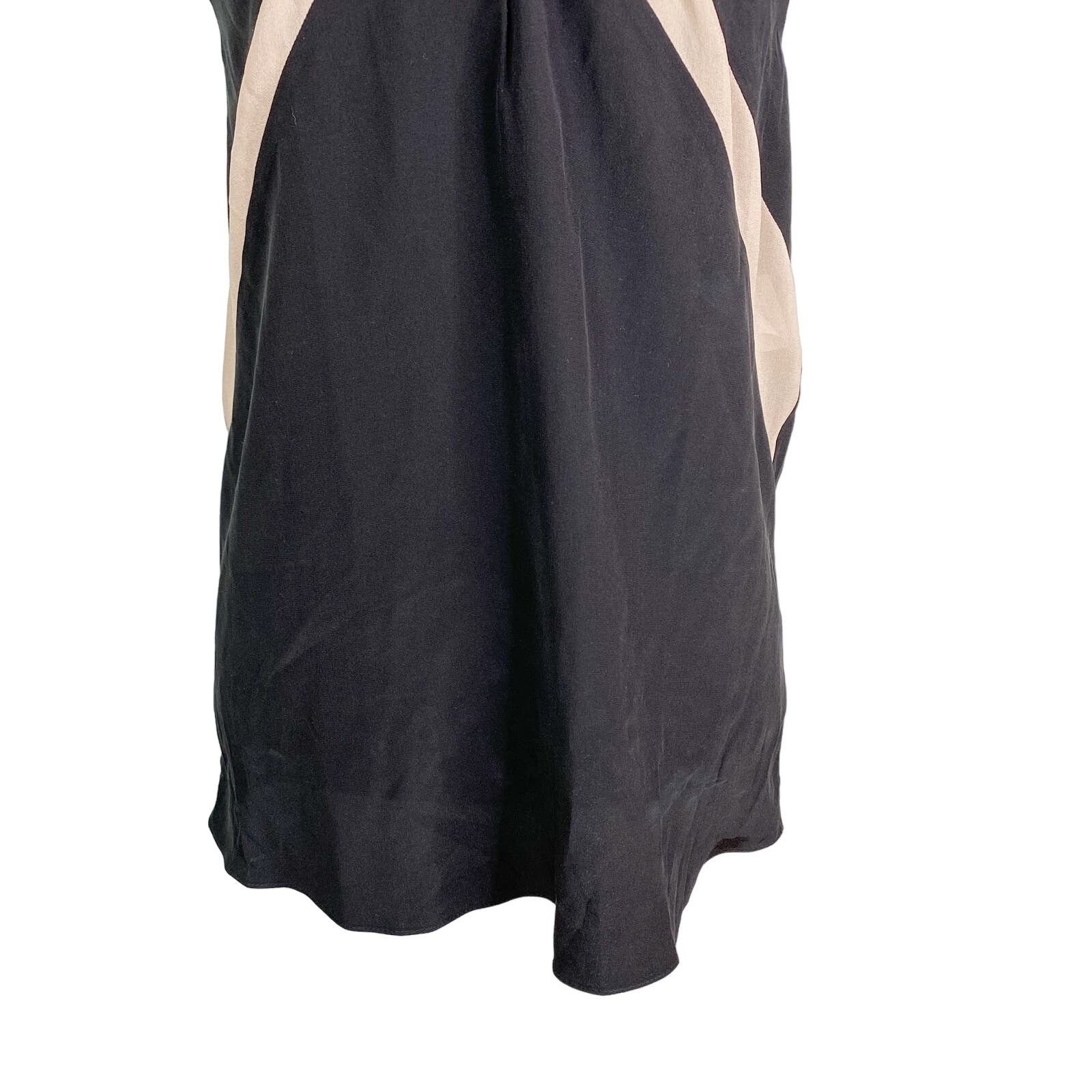 Faith Connexion Faith Connexion Top Tank 4 Silk Black Beige Semi Sheer New Size S / US 4 / IT 40 - 5 Thumbnail