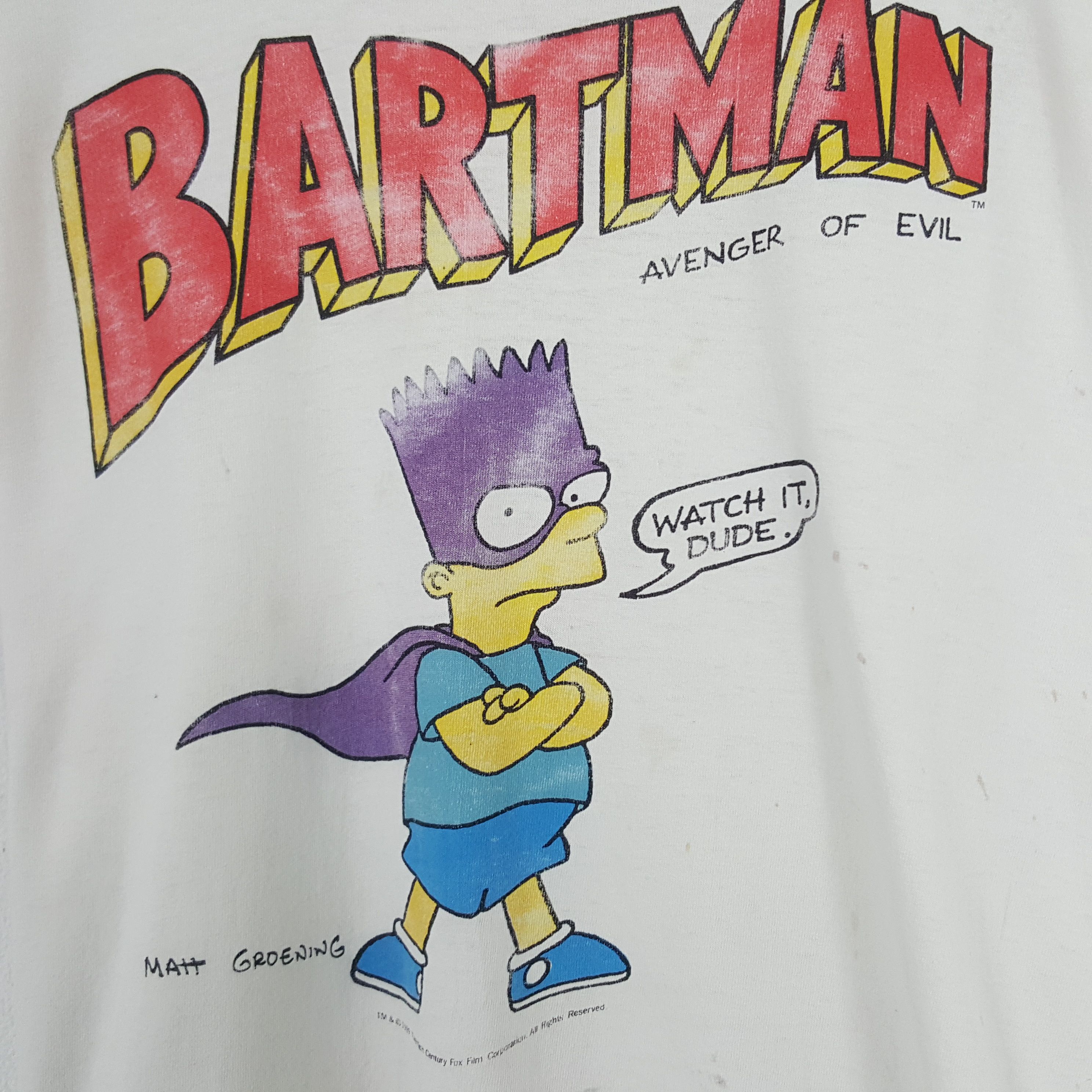 DC Comics × Vintage Vintage Batman Cartoon Tshirt Size US XL / EU 56 / 4 - 2 Thumbnail