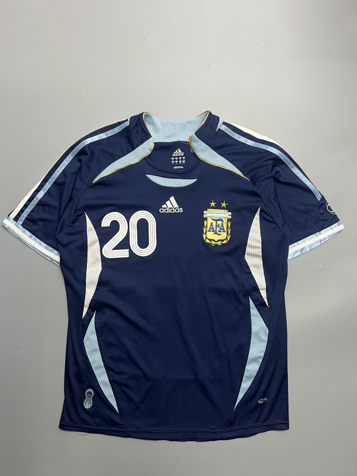 Adidas Vintage 2006 Argentina World Cup Jersey Size US M / EU 48-50 / 2 - 1 Thumbnail