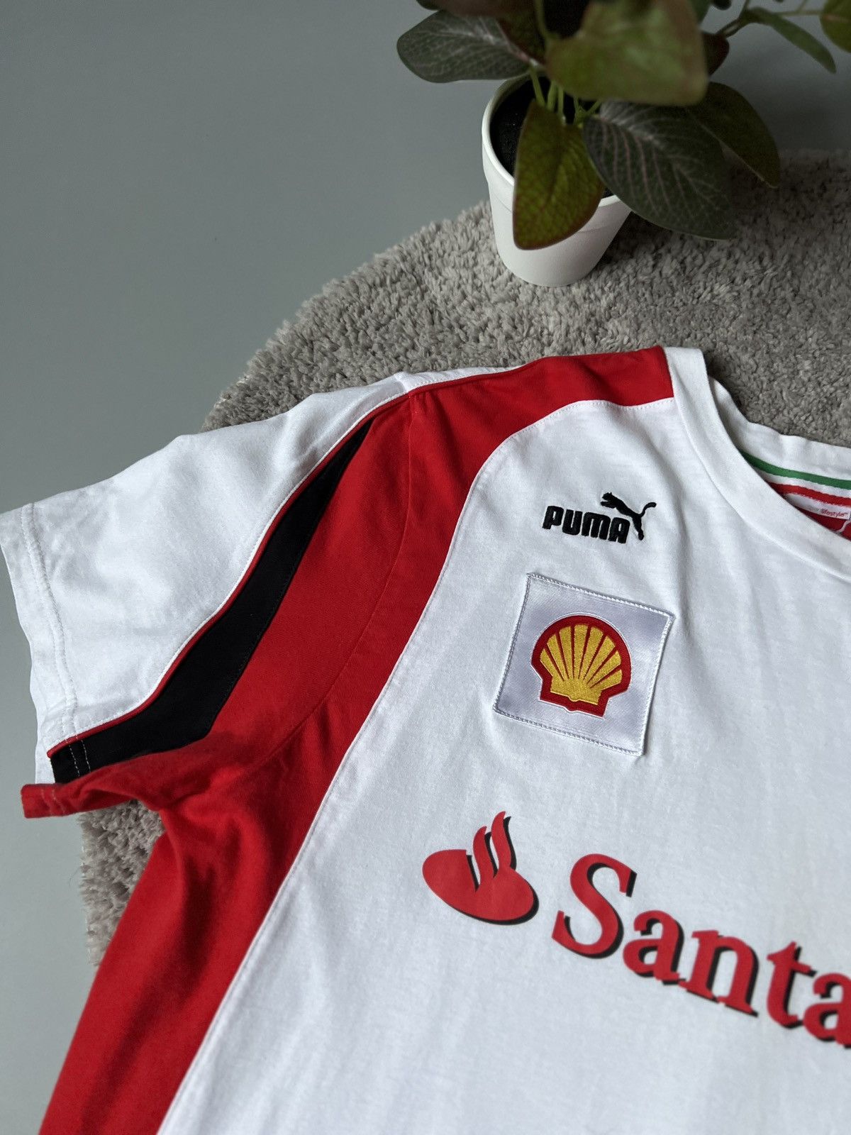 Ferrari × Puma Puma Santander Ferrari Polo Shirt Jersey Tee Racing Size US XL / EU 56 / 4 - 3 Thumbnail
