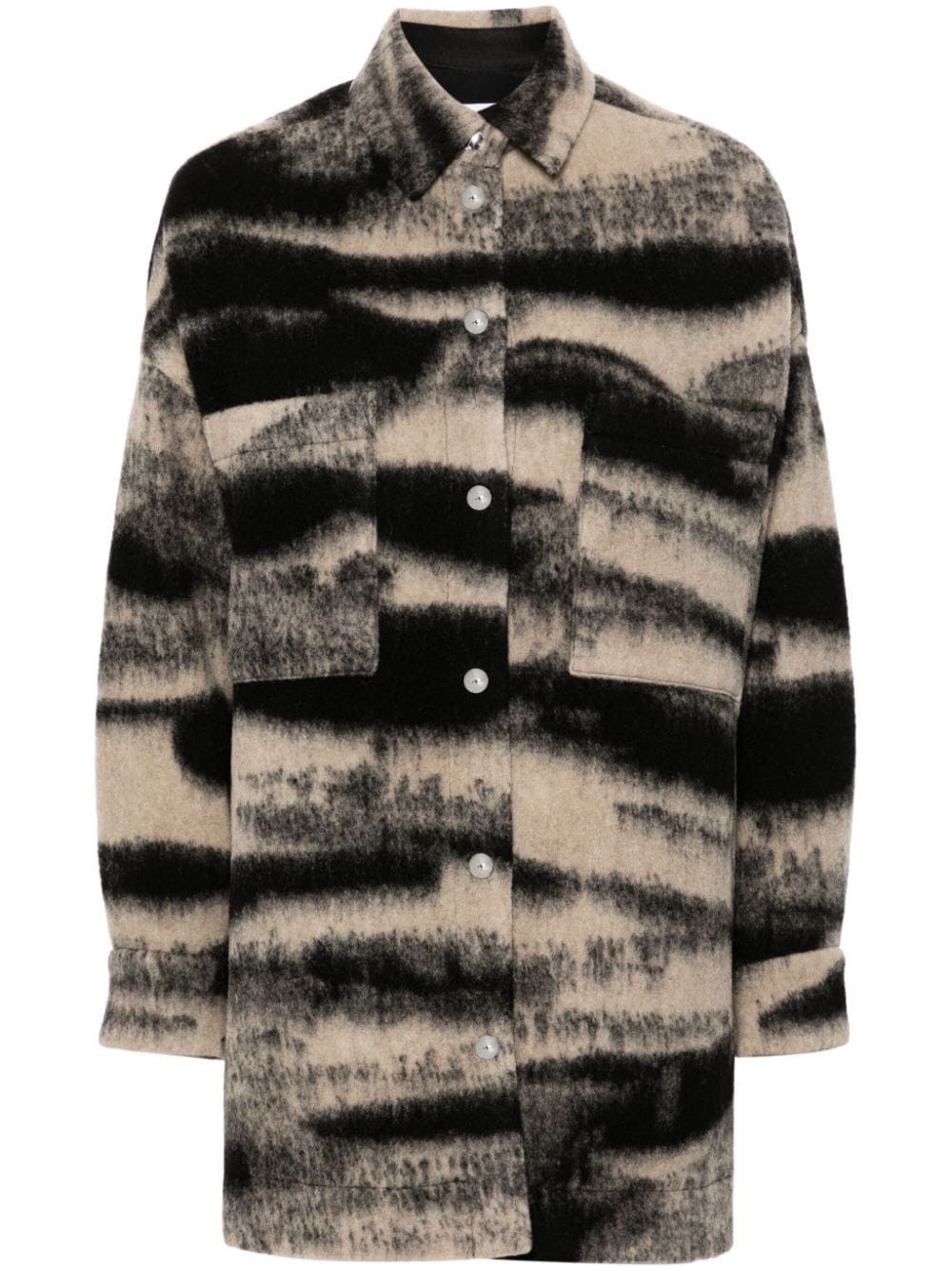 Iro ORIANA WOOL BLEND COAT Size S / US 4 / IT 40 - 1 Thumbnail