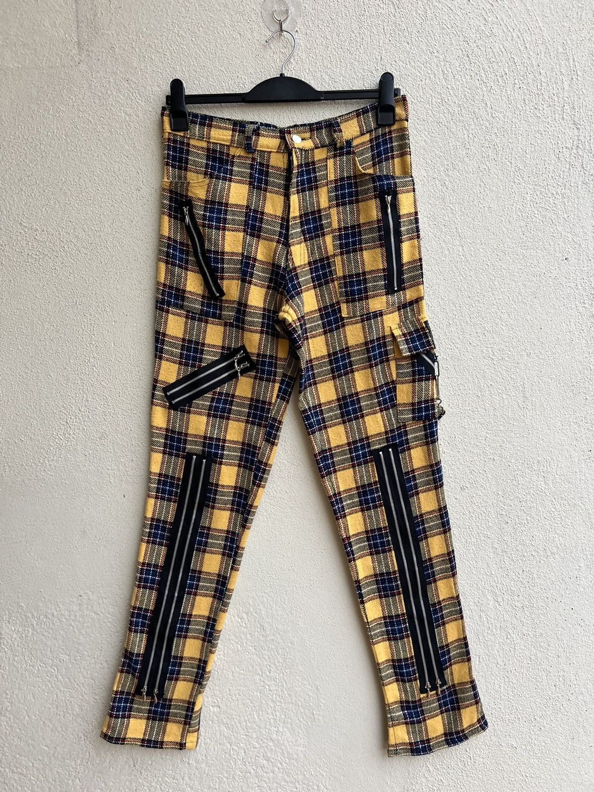 Seditionaries VTG Seditionaries Tiger Alt London Tartan Bondage Trouser Size US 31 - 6 Thumbnail