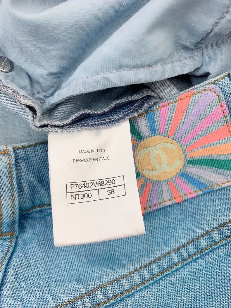 Chanel Chanel 24C denim wide-leg pants Size 25" / US 0 / IT 36 - 5 Thumbnail